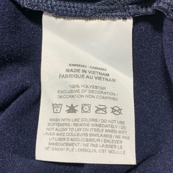 Nike Blue Dri-Fit Fleece Lined Hooded Athletic Jacket Unisex Sz Medium Youth - Picture 10 of 15